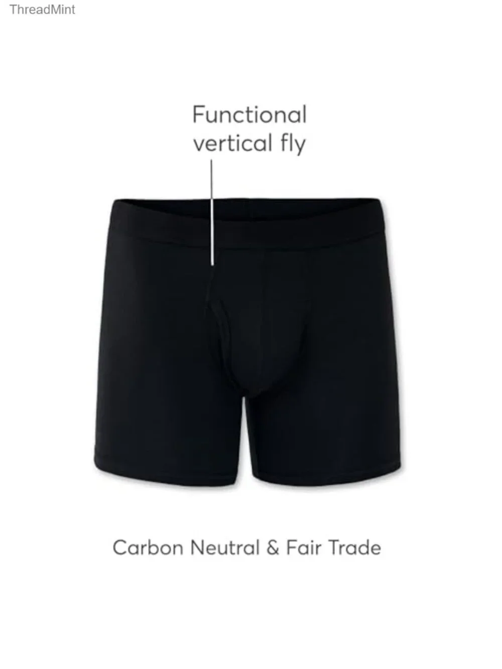 Organic Cotton Men's Boxer Brief Underwear 2 Pack Regular Fit